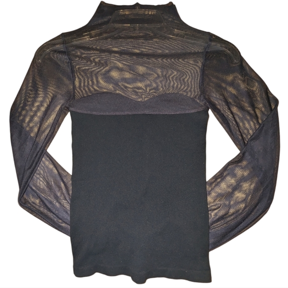 Intimately FREE PEOPLE Light Up Mesh Top Cocktail Travel Layer L - Picture 3 of 9